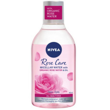 Мицеллярная вода двухфазная Nivea Rose Care Уход розы 400 мл