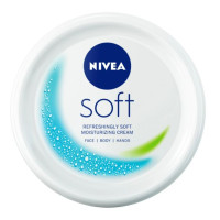 Освежающий увлажняющий крем Nivea Soft для лица, рук и тела 100 мл