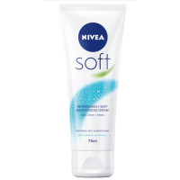 Освежающий увлажняющий крем Nivea Soft для лица, рук и тела 75 мл