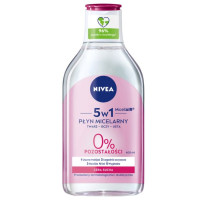 Міцелярна вода Nivea ніжна для сухої шкіри обличчя, очей та губ 400 мл