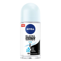 Дезодорант Nivea роликовий Black & White Invisible Pure 50 мл