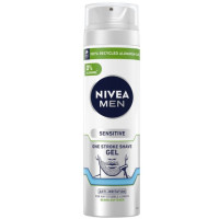 Гель для гоління Nivea Men Sensitive One Stroke 200 мл