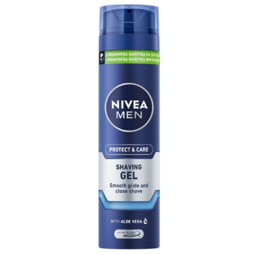 Гель для бритья Nivea Men Protect&Care 200 мл