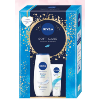Набор Nivea для женщин Soft Care (гель для душа 250 мл+крем универсальный 75 мл)