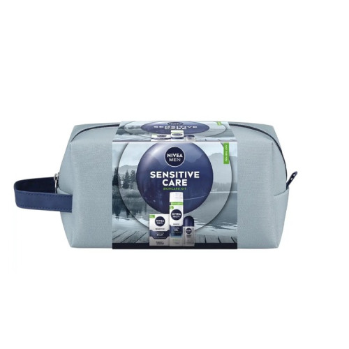 Набор Nivea Men Sensitive care with cosm bag