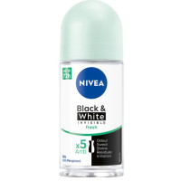Дезодорант Nivea роликовий Black & White Invisible Fresh 50 мл