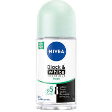 Дезодорант Nivea роликовий Black & White Invisible Fresh 50 мл