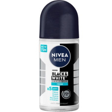 Дезодорант Nivea Men роликовый Black & White Invisible Fresh 50 мл