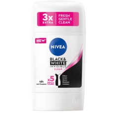 Дезодорант Nivea стік Black & White Invisible Clear 50 мл