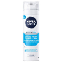 Пена для бритья Nivea Men Охлаждающий для чувствительной кожи 200 мл