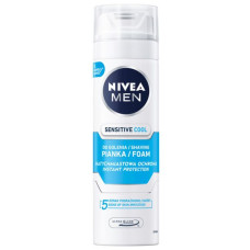 Піна для гоління Nivea Men Охолоджуючий для чутливої шкіри 200 мл