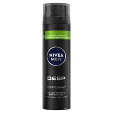 Гель для гоління Nivea Men Deep Black Carbon 200 мл