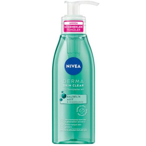 Гель для умывания Nivea Derma Skin Clear очищающий  150 мл