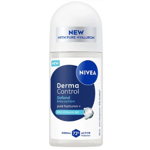 Дезодорант Nivea роликовый дерма контроль защита и экстракомфорт 50 мл