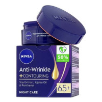 Крем для обличчя Nivea нічний Anti-Wrinkle Contouring 65+ 50 мл
