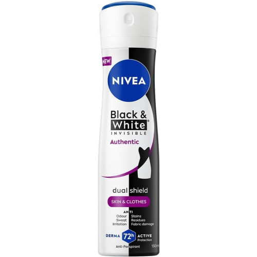 Дезодорант Nivea спрей Black & White Invisible Pure 150 мл