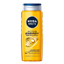 Гель для душа Nivea Men 3в1 Active Energy  500 мл