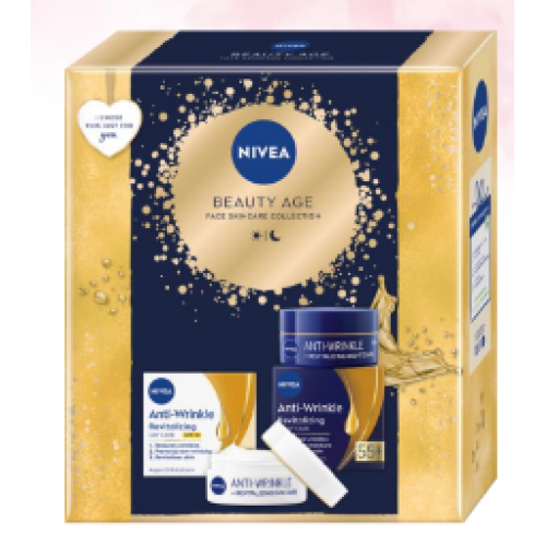 Набор Nivea для женщин Beauty Age (крем для лица дневной 50 мл + ночной 50 мл)
