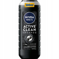 Шампунь для волосся Nivea Men Active Clean 500 мл