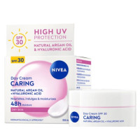 Крем для обличчя Nivea денний живильний для сухої шкіри SPF 30 50 мл