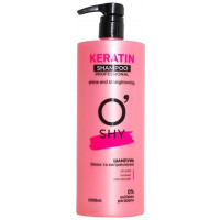 Шампунь для волосся O'Shy Keratin Блиск та випрямлення 1л