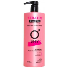 Шампунь для волос O'Shy Keratin Блеск и выпрямление 1л