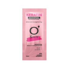 Шампунь для волосся O'Shy Keratin Блиск та випрямлення 15 мл