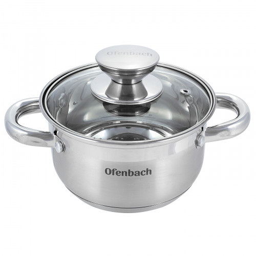 Набор кастрюль из нержавеющей стали 8 пр. №100004