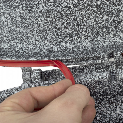 Сковорода-гриль 32 см с антипригарным покрытием из литого алюминия Snow marble №100516