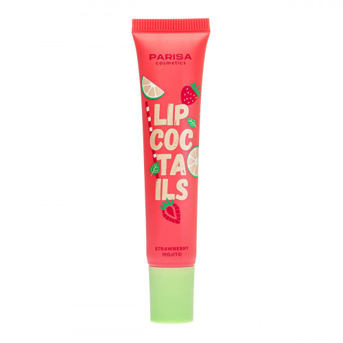 Бальзам для губ Parisa SOS Lip Coctails LC-04 № 01 Strawberry Mojito