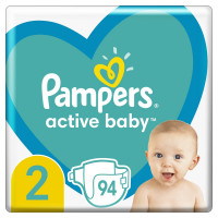Підгузки Pampers Active Baby mini №2 4-8 кг 94 шт