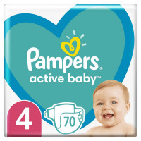 Підгузки Pampers Active Baby maxi №4 9-14 кг 70 шт