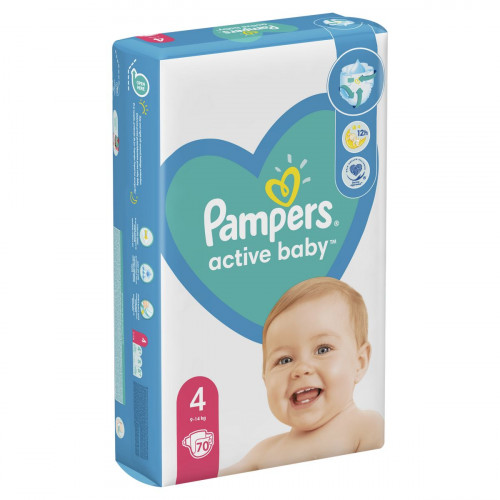 Підгузки Pampers Active Baby maxi №4 9-14 кг 70 шт