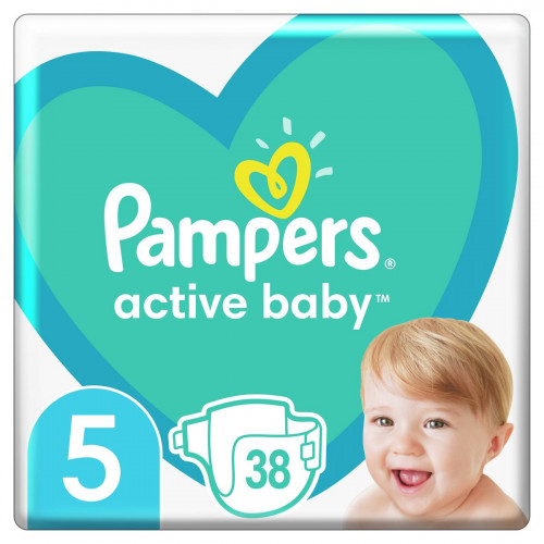 Подгузники Pampers Active Baby junior №5 11-16 кг 38 шт