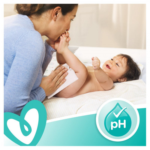 Салфетки детские влажные Pampers Sensitive 52 шт