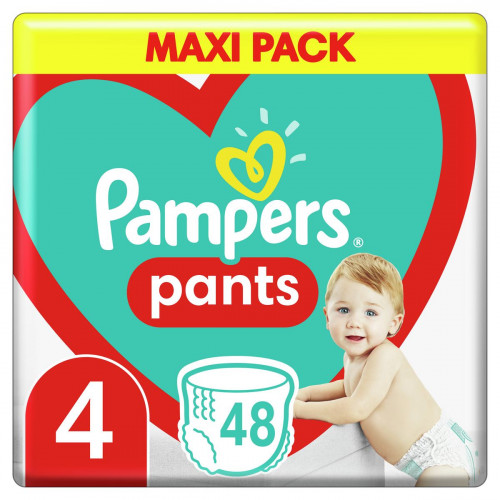 Підгузки-трусики Pampers Pants Maxi №4 9-15 кг 48 шт