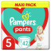 Подгузники-трусики Pampers Pants Junior №5 12-17 кг 42 шт