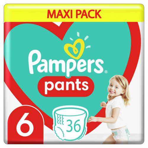 Подгузники-трусики Pampers Pants Giant №6 15+ кг 36 шт