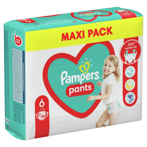 Підгузки-трусики Pampers Pants Giant №6 15+ кг 36 шт