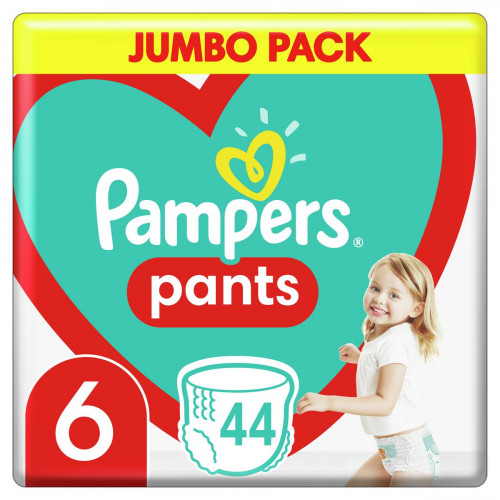 Подгузники - трусики Pampers extra large №6 16+ кг 44 шт