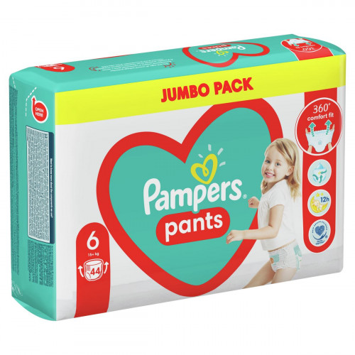 Підгузки - трусики Pampers extra large №6 16+ кг 44 шт