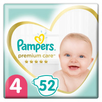 Підгузки Pampers Premium Care maxi №4 7-18 кг 52 шт