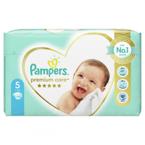 Подгузники Pampers Premium Care junior №5 11-18 кг 44 шт