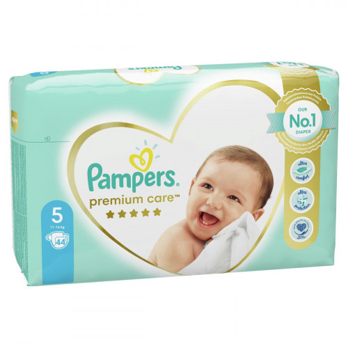 Подгузники Pampers Premium Care junior №5 11-18 кг 44 шт