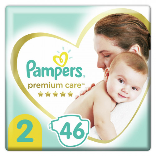 Підгузки Pampers Premium Care Mini №2 4-8 кг 46 шт