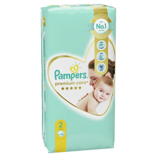 Підгузки Pampers Premium Care Mini №2 4-8 кг 46 шт