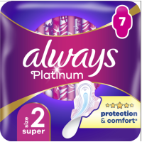 Прокладки Always Ultra Platinum Protection Comfort Extra Super Single 7 шт