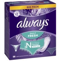 Прокладки щоденні Always Daily Fresh Normal Flexistyle Trio 58 шт