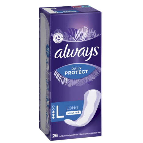 Прокладки ежедневные Always Daily Protect Long Single 26 шт