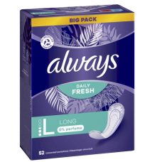 Прокладки щоденні Always Daily Fresh Long Trio 52 шт